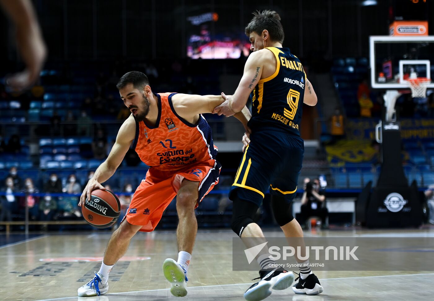 Russia Basketball Euroleague Khimki - Valencia