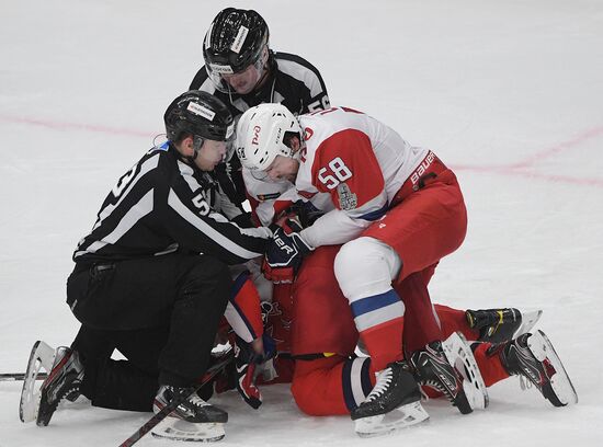 Russia Ice Hockey CSKA - Lokomotiv