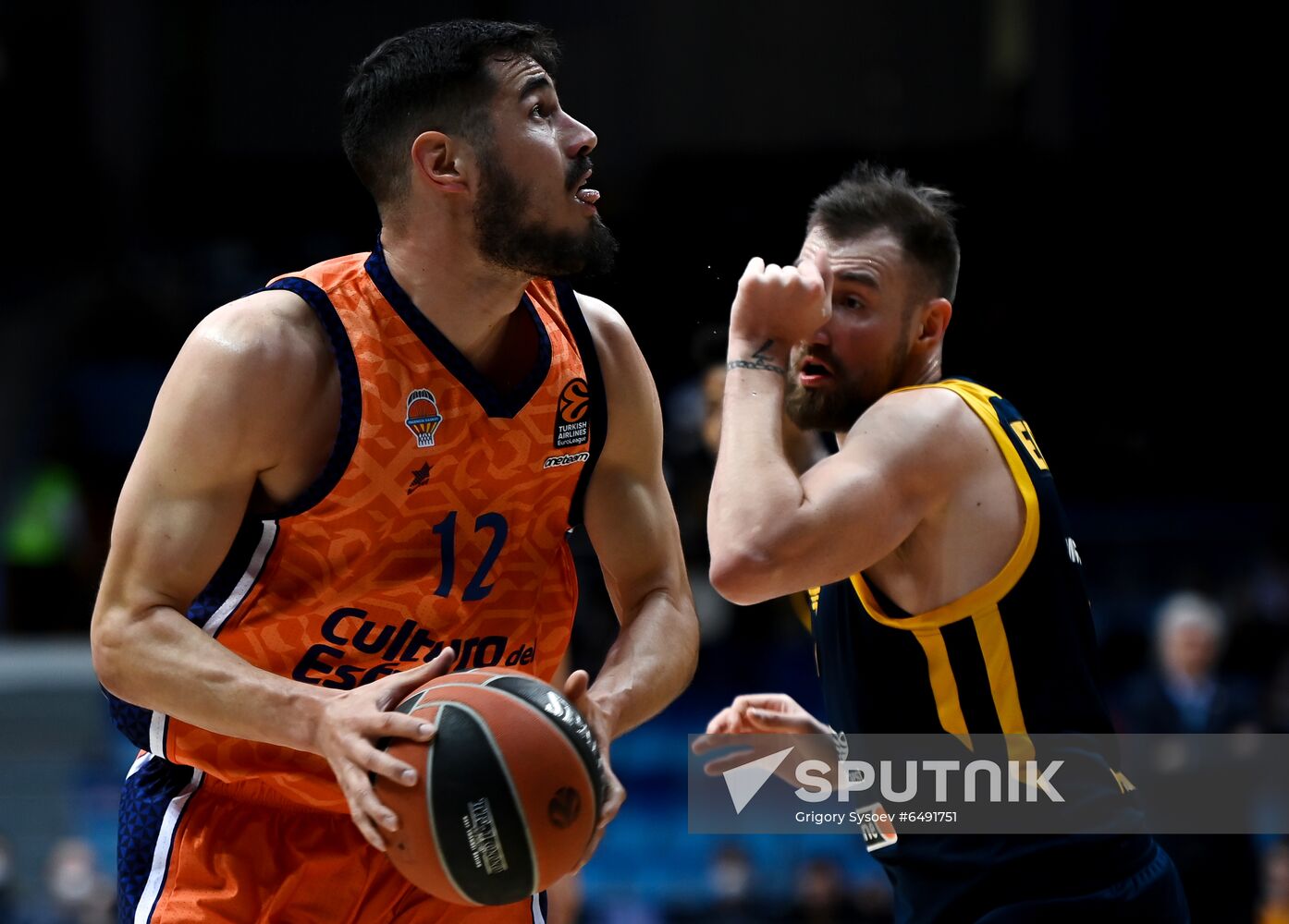 Russia Basketball Euroleague Khimki - Valencia