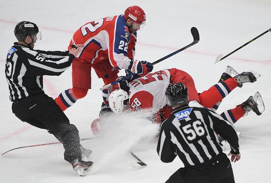 Russia Ice Hockey CSKA - Lokomotiv