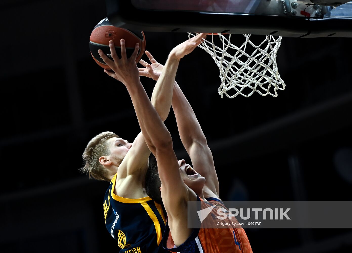 Russia Basketball Euroleague Khimki - Valencia