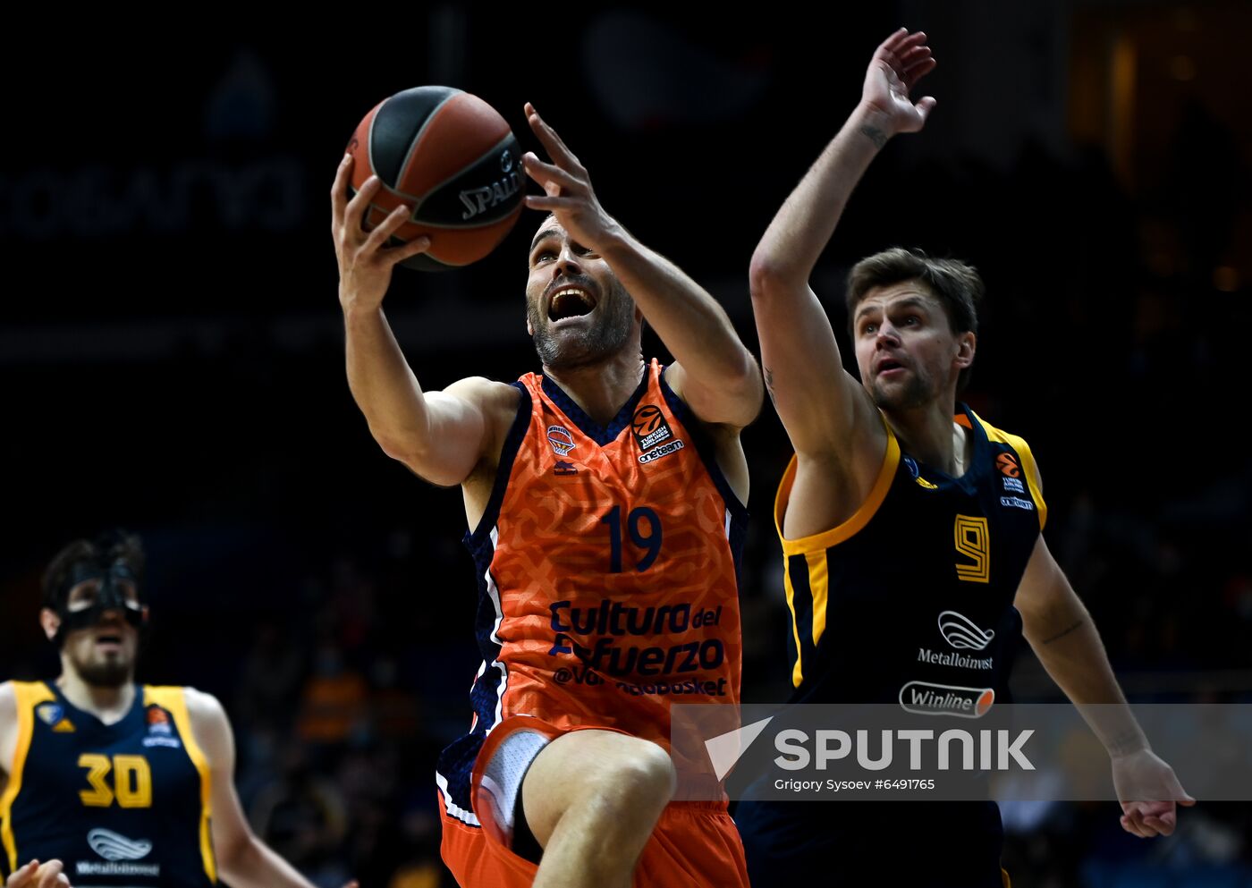 Russia Basketball Euroleague Khimki - Valencia