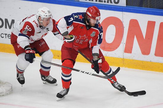 Russia Ice Hockey CSKA - Lokomotiv