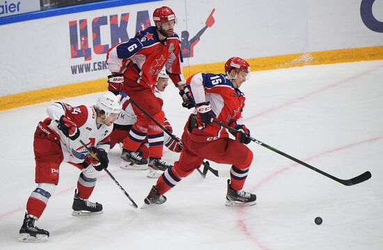 Russia Ice Hockey CSKA - Lokomotiv