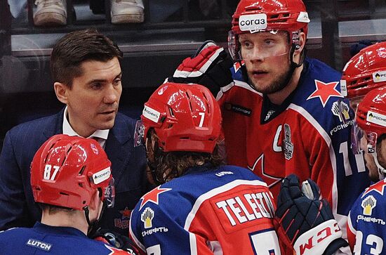 Russia Ice Hockey CSKA - Lokomotiv