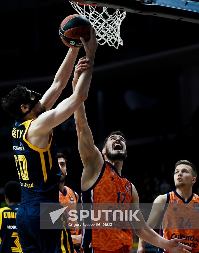 Russia Basketball Euroleague Khimki - Valencia