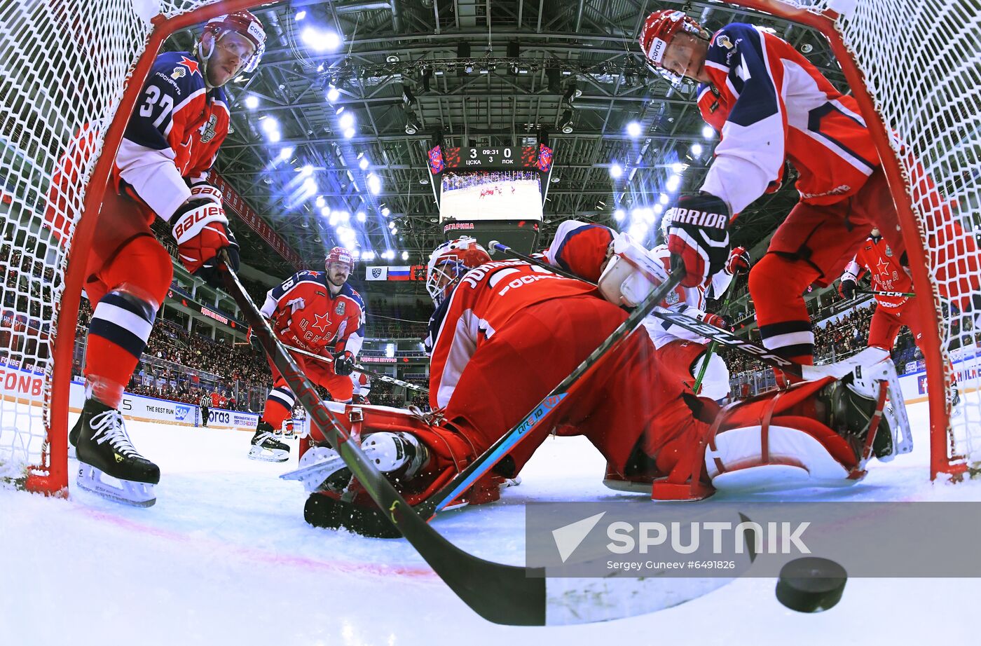 Russia Ice Hockey CSKA - Lokomotiv