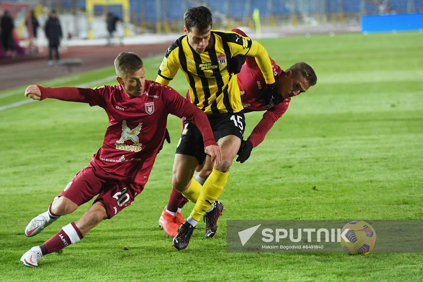 Russia Soccer Premier-League Rubin - Khimki