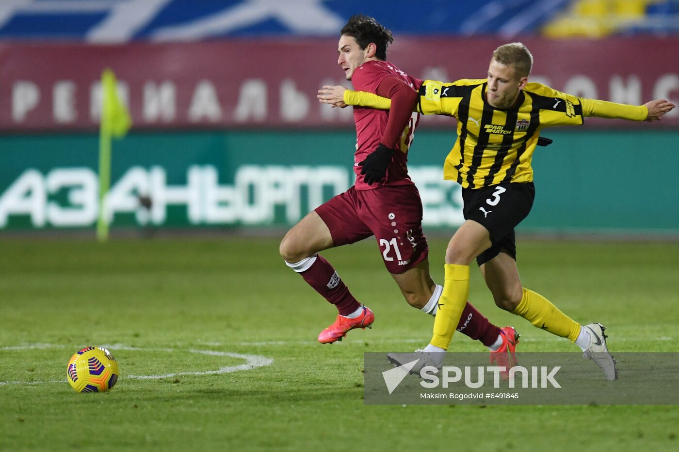 Russia Soccer Premier-League Rubin - Khimki