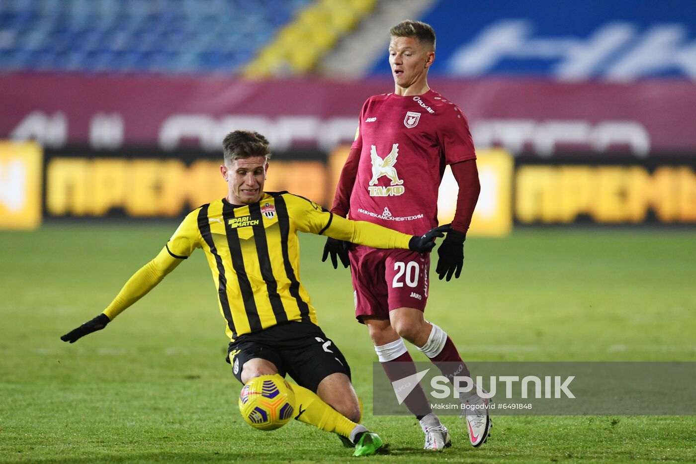 Russia Soccer Premier-League Rubin - Khimki