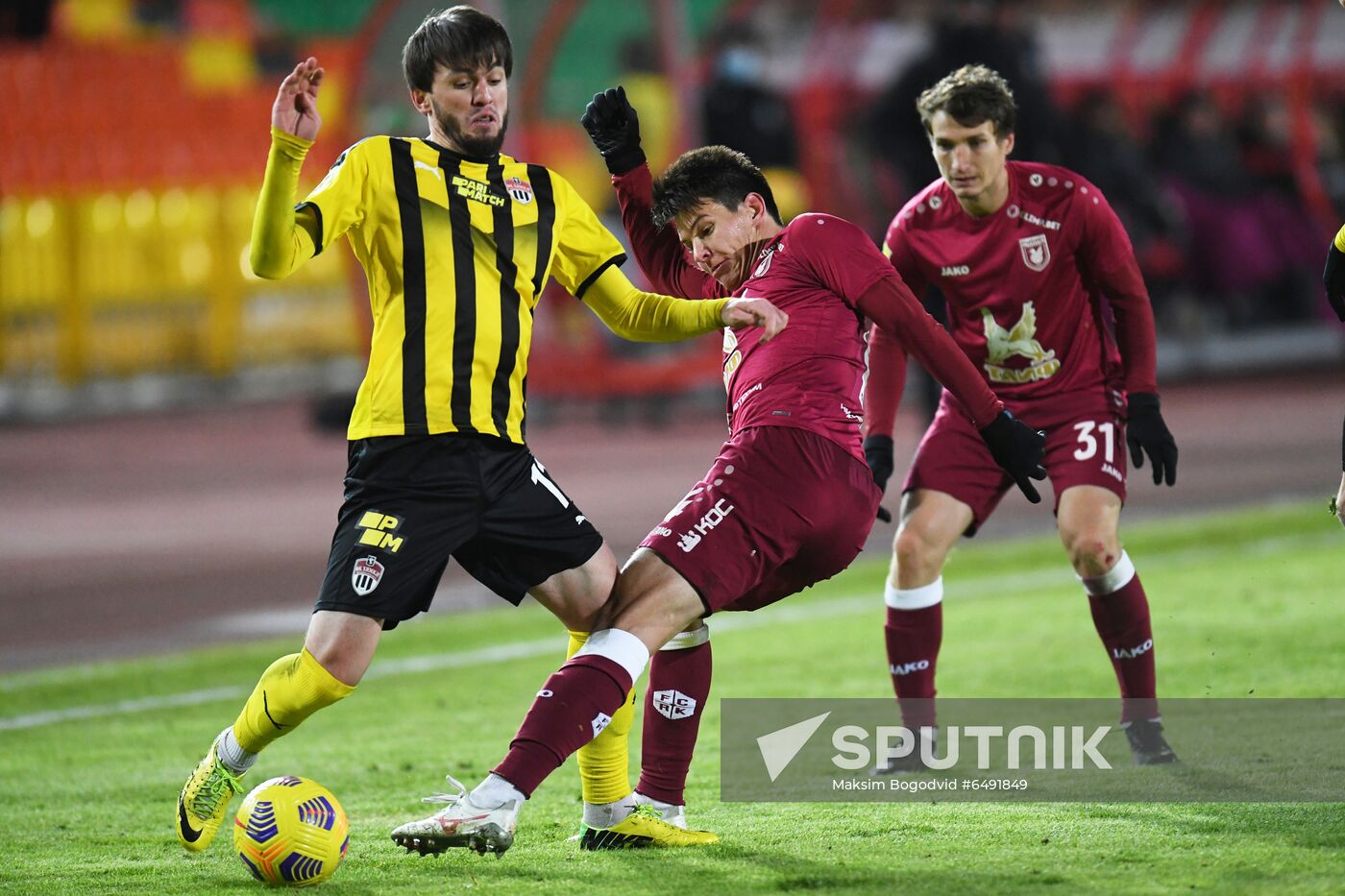 Russia Soccer Premier-League Rubin - Khimki