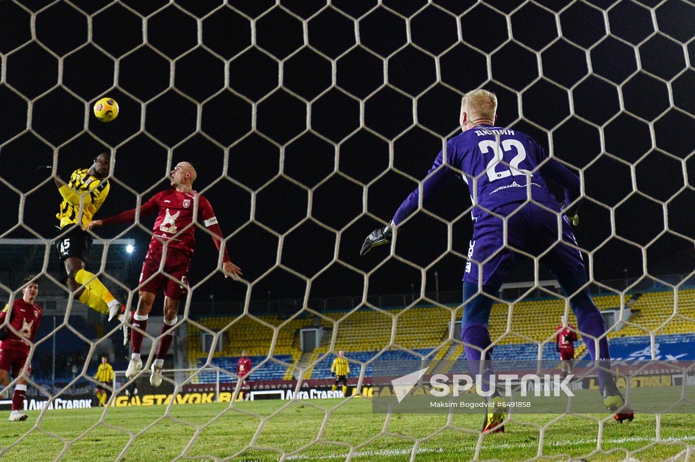 Russia Soccer Premier-League Rubin - Khimki