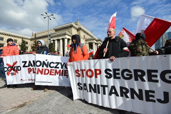 Poland Coronavirus Lockdown Protest
