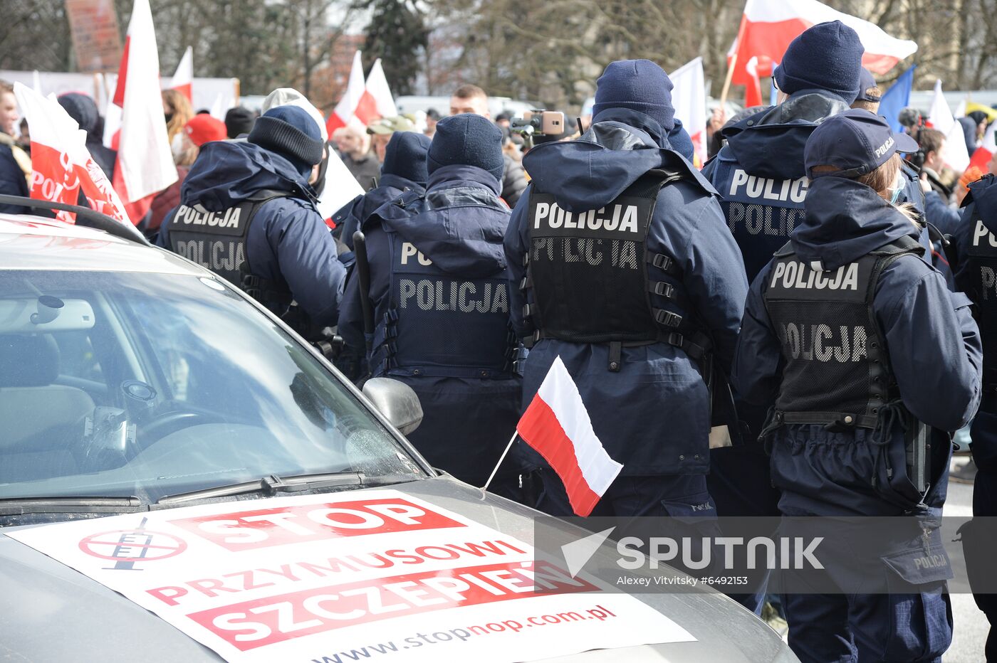 Poland Coronavirus Lockdown Protest