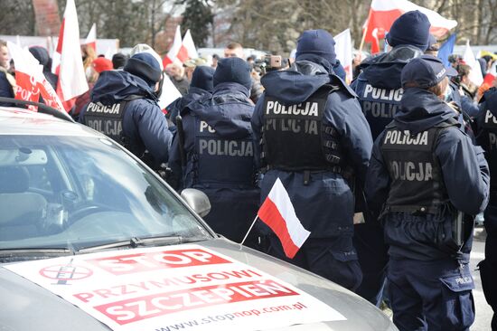 Poland Coronavirus Lockdown Protest