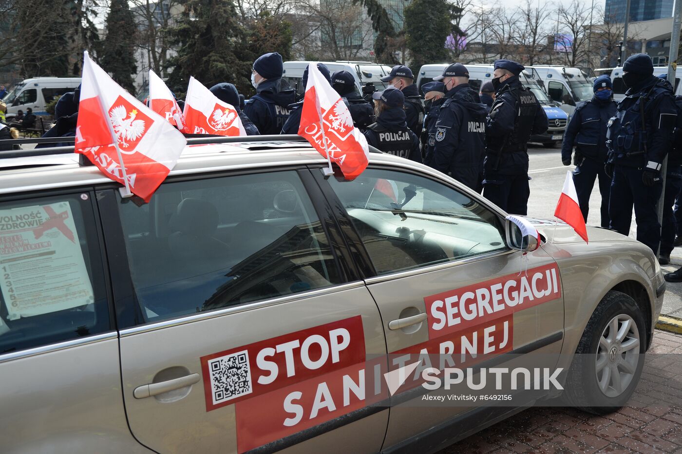 Poland Coronavirus Lockdown Protest