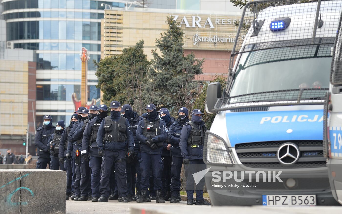 Poland Coronavirus Lockdown Protest
