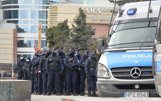Poland Coronavirus Lockdown Protest