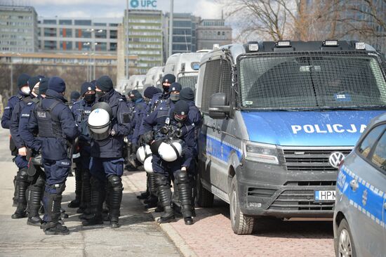 Poland Coronavirus Lockdown Protest