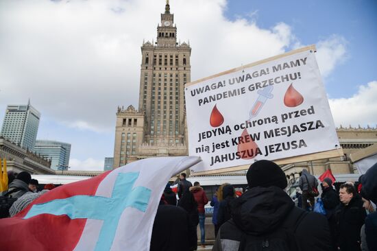 Poland Coronavirus Lockdown Protest