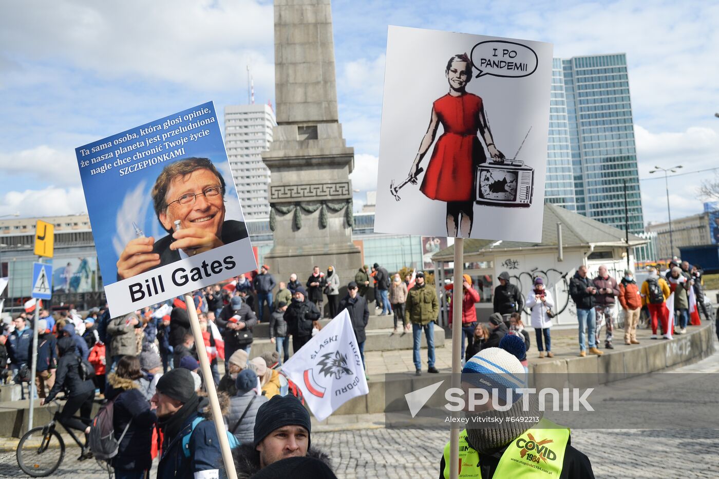 Poland Coronavirus Lockdown Protest