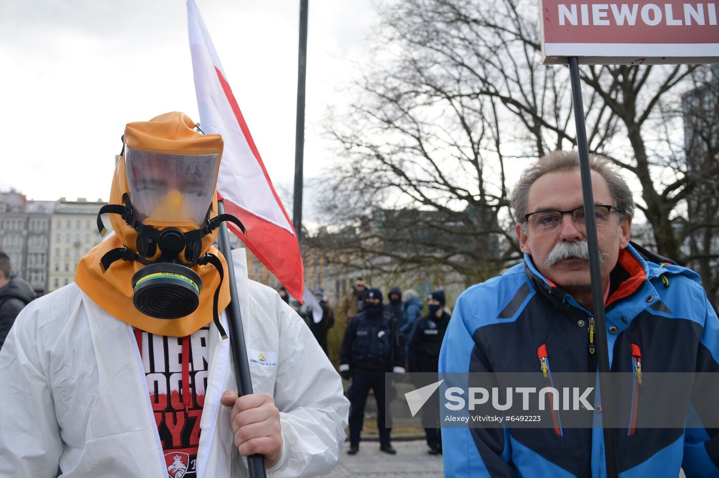 Poland Coronavirus Lockdown Protest