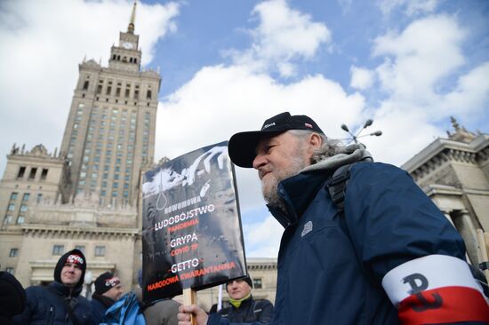 Poland Coronavirus Lockdown Protest