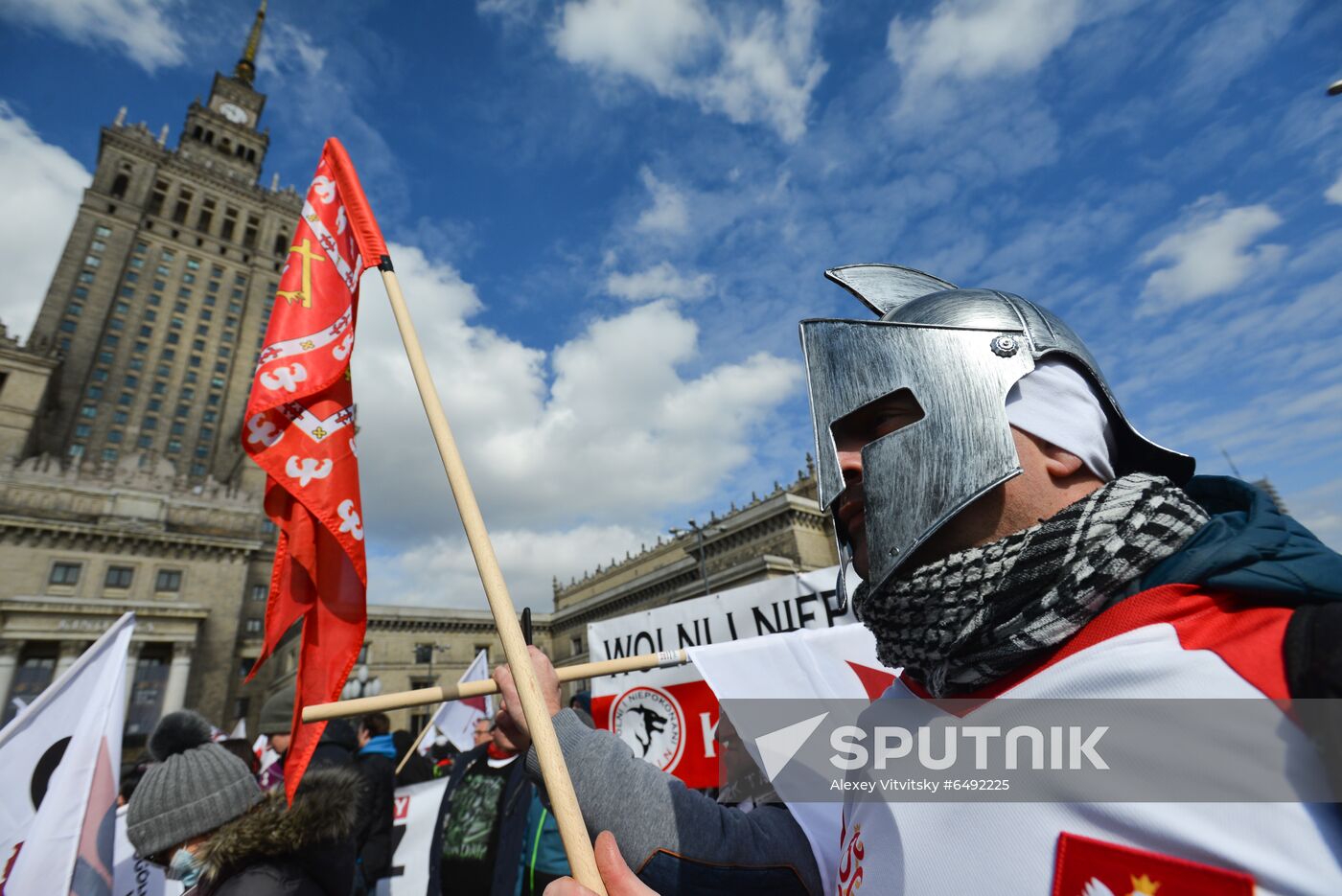 Poland Coronavirus Lockdown Protest