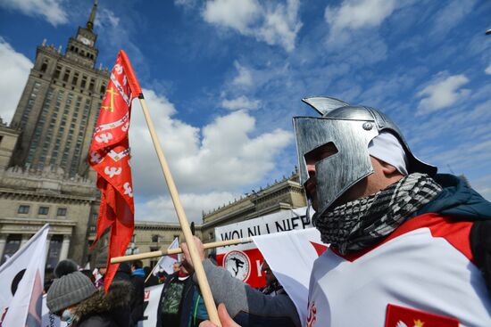 Poland Coronavirus Lockdown Protest