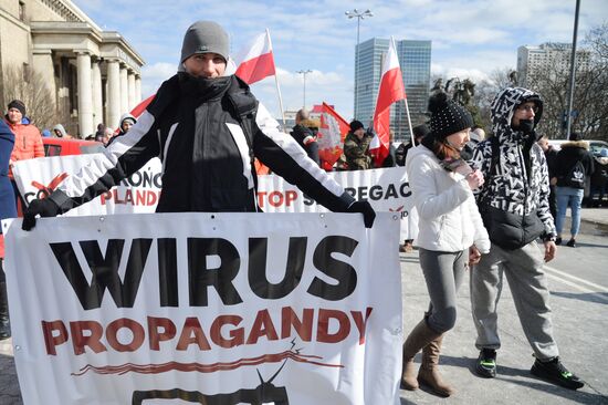 Poland Coronavirus Lockdown Protest