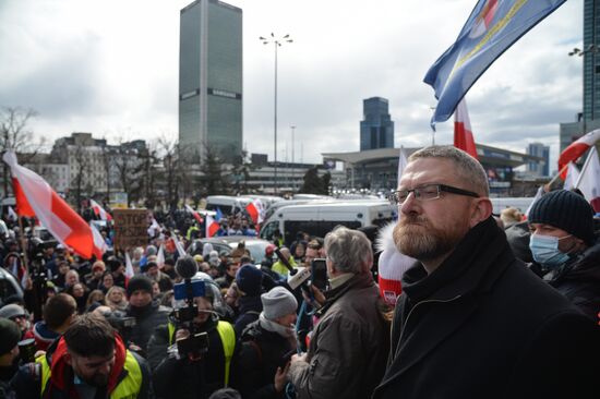 Poland Coronavirus Lockdown Protest