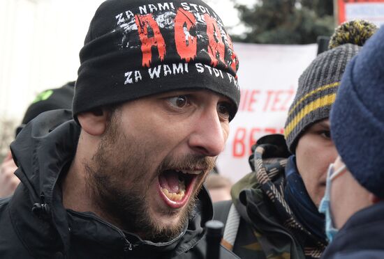Poland Coronavirus Lockdown Protest