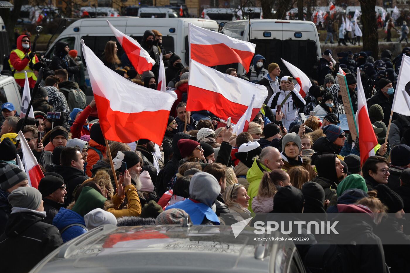 Poland Coronavirus Lockdown Protest