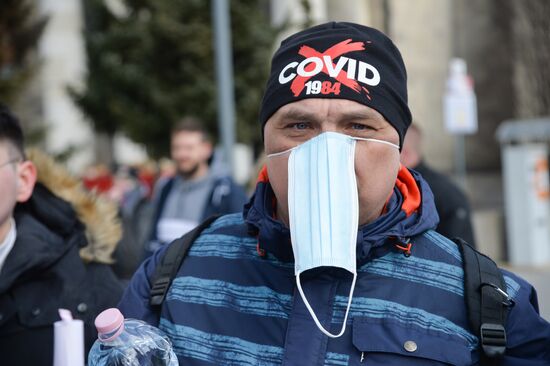 Poland Coronavirus Lockdown Protest