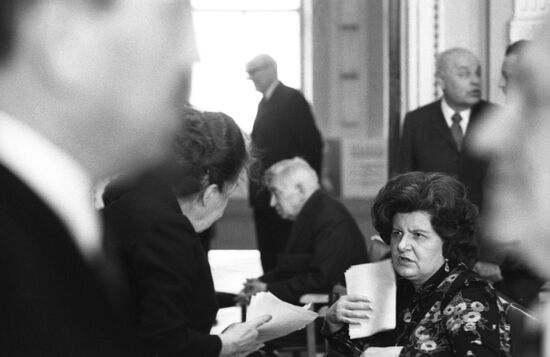 Member of USSR Academy of Medical Sciences Natalya Betereva
