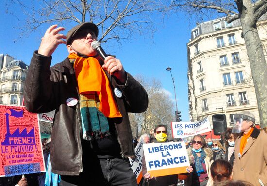 France Coronavirus Lockdown Protest