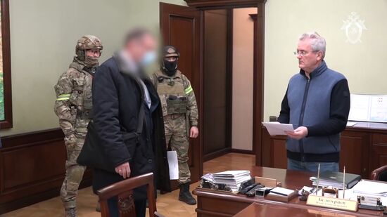 Russia Penza Region Governor Detention