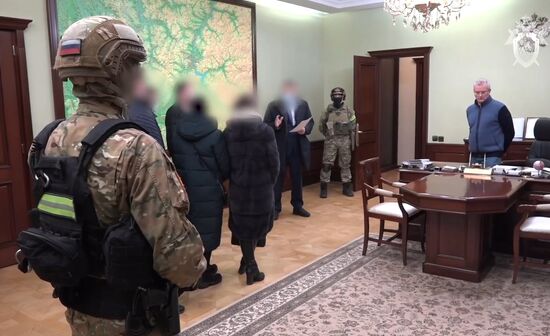 Russia Penza Region Governor Detention
