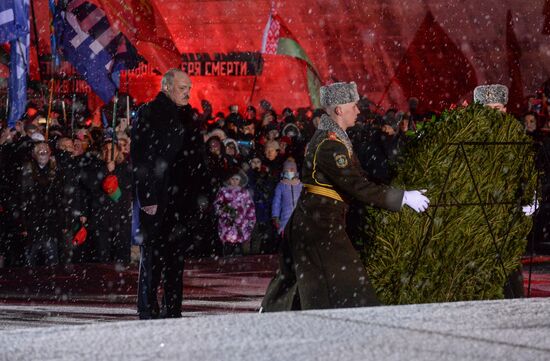 Belarus Khatyn Massacre Anniversary