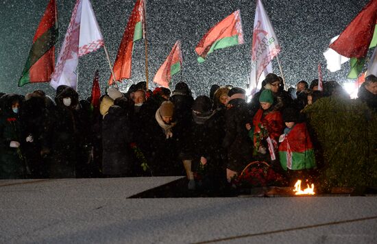 Belarus Khatyn Massacre Anniversary