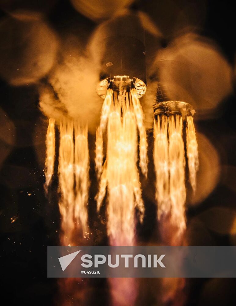 Kazakhstan Russia Space CAS500-1 Satellite Launch
