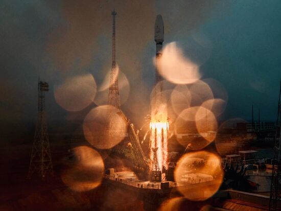 Kazakhstan Russia Space CAS500-1 Satellite Launch