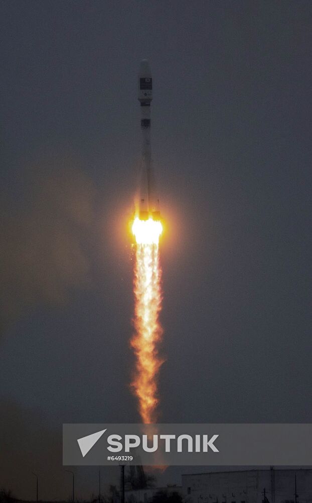 Kazakhstan Russia Space CAS500-1 Satellite Launch