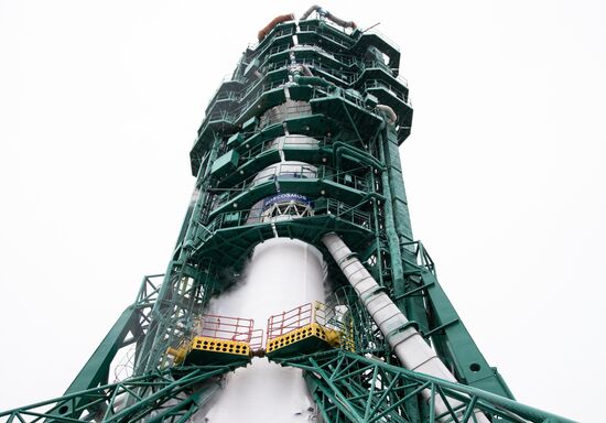 Kazakhstan Russia Space CAS500-1 Satellite Launch