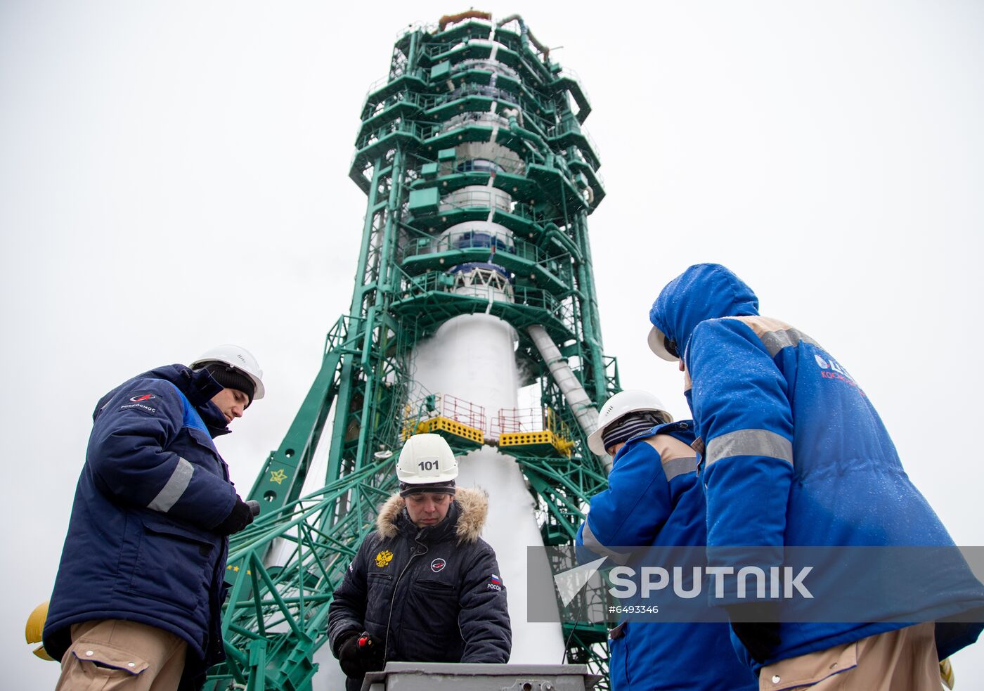 Kazakhstan Russia Space CAS500-1 Satellite Launch