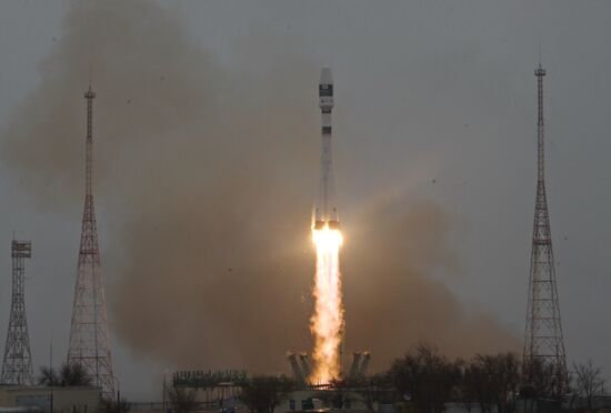 Kazakhstan Russia Space CAS500-1 Satellite Launch