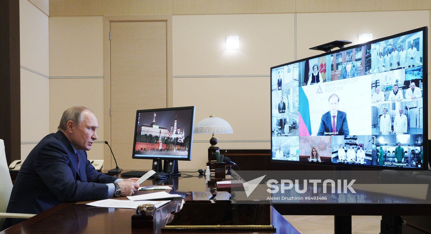 Russia Putin Coronavirus Vaccination Campaign