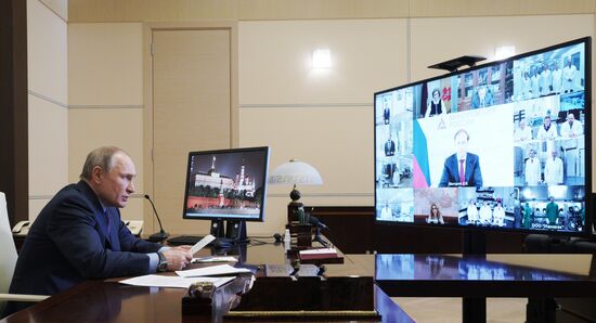 Russia Putin Coronavirus Vaccination Campaign