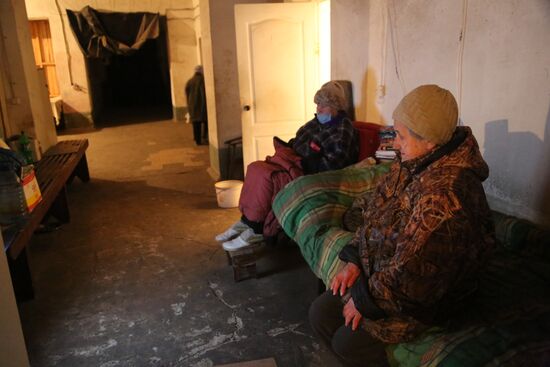 Ukraine DPR Bomb Shelter
