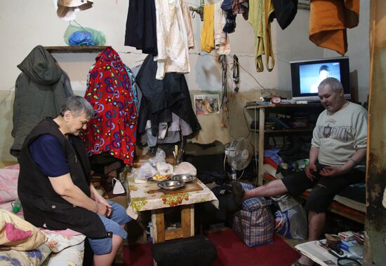 Ukraine DPR Bomb Shelter